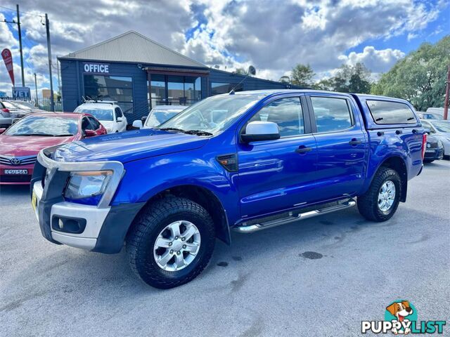 2013 FORD RANGER XLS3 2(4X4) PX DUAL CAB UTILITY