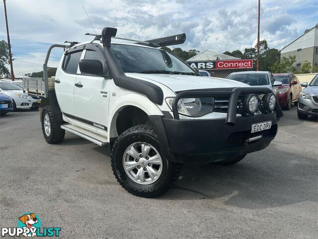 2010 MITSUBISHI TRITON GLX(4X4) MNMY10 C/CHAS