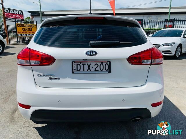 2018 KIA CERATO SPORT YDMY18 5D HATCHBACK