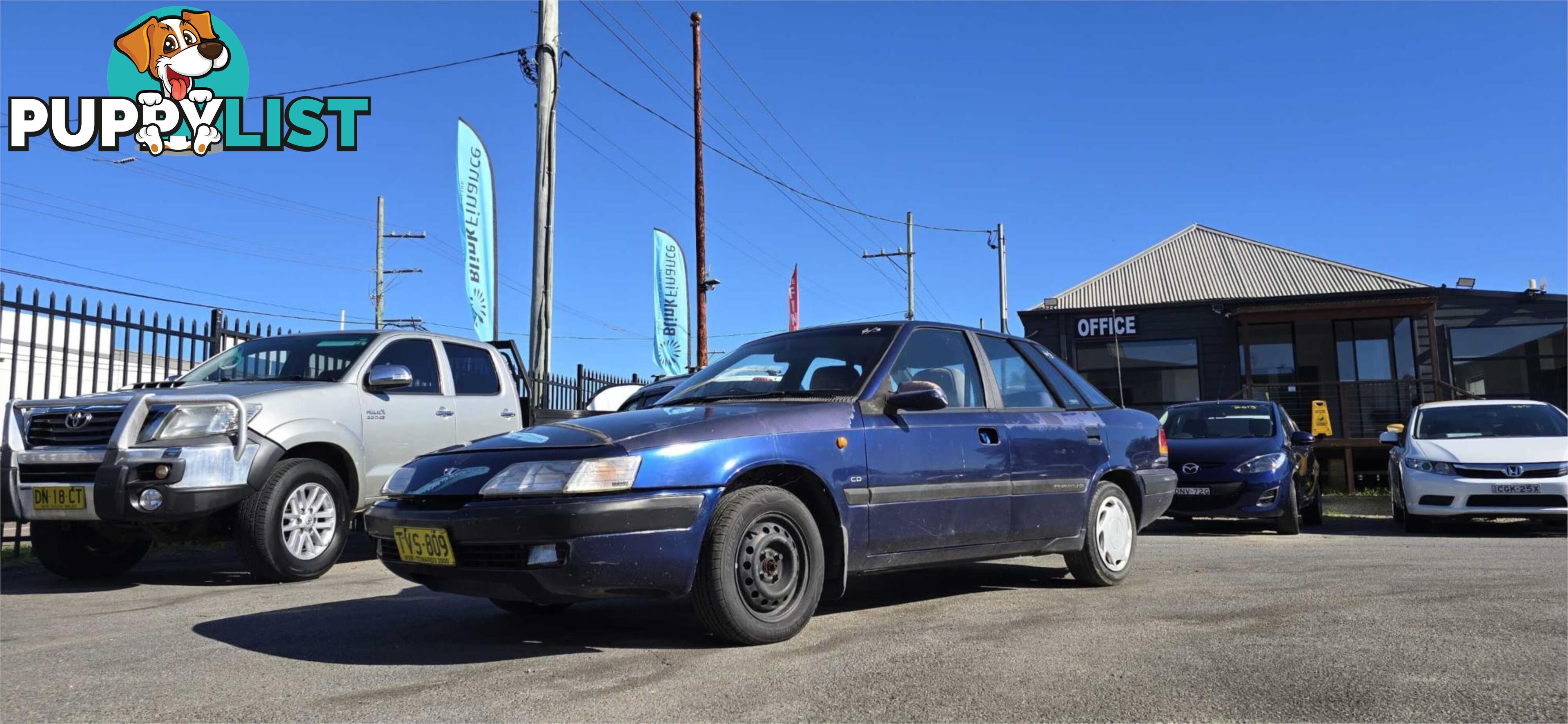 1995 DAEWOO ESPERO CD  4D SEDAN