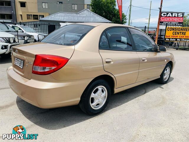 2005 KIA RIO EX JB 4D SEDAN