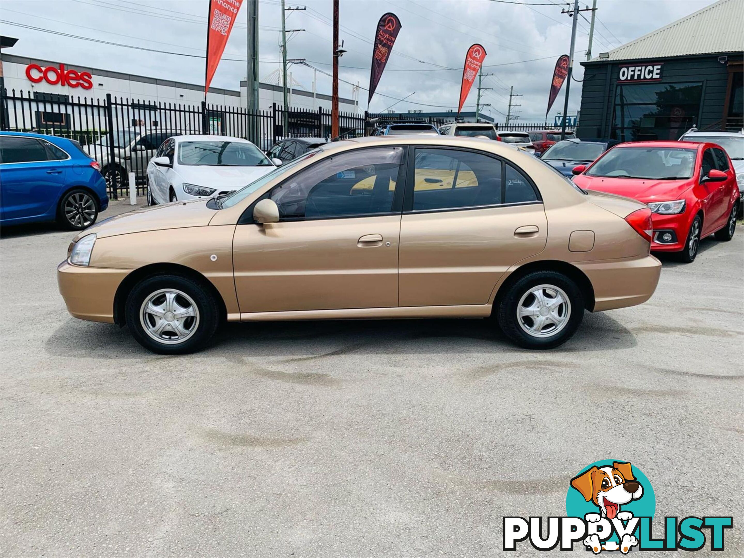 2005 KIA RIO EX JB 4D SEDAN