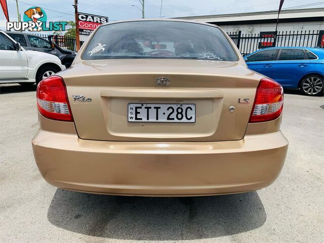 2005 KIA RIO EX JB 4D SEDAN