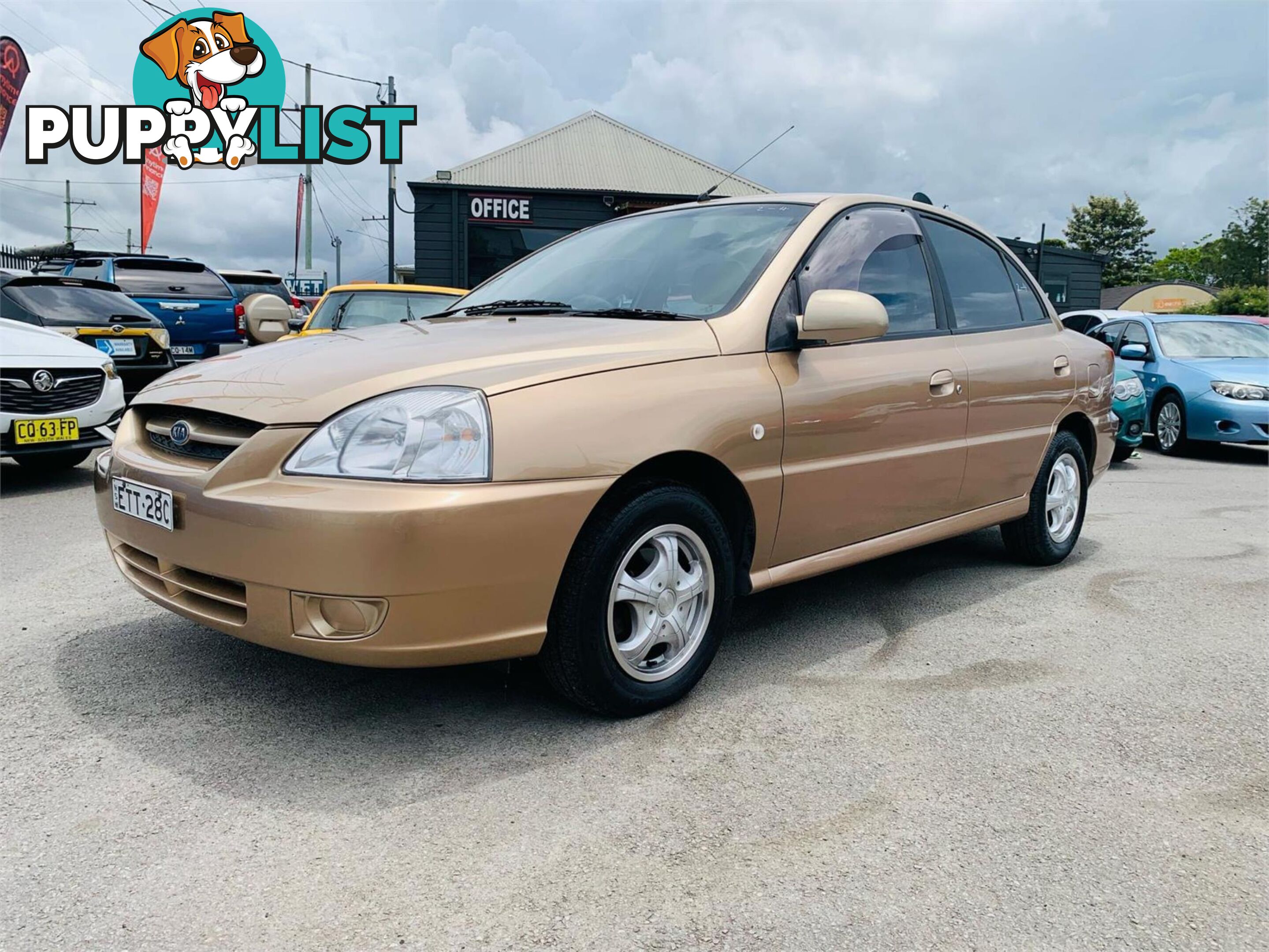 2005 KIA RIO EX JB 4D SEDAN