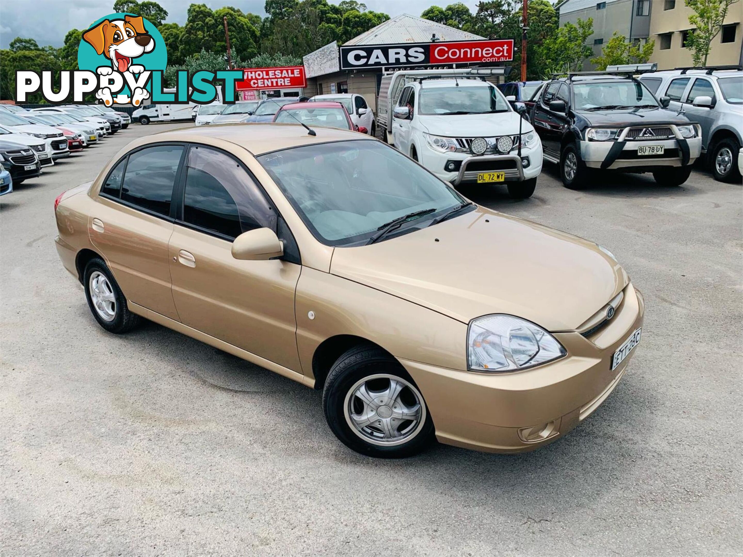 2005 KIA RIO EX JB 4D SEDAN