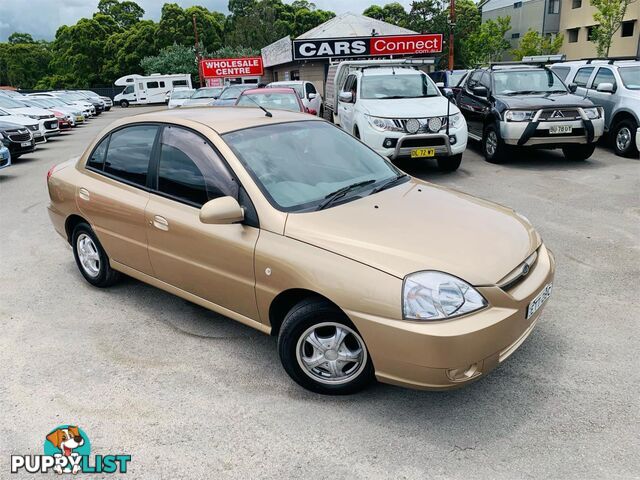 2005 KIA RIO EX JB 4D SEDAN