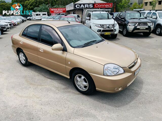 2005 KIA RIO EX JB 4D SEDAN