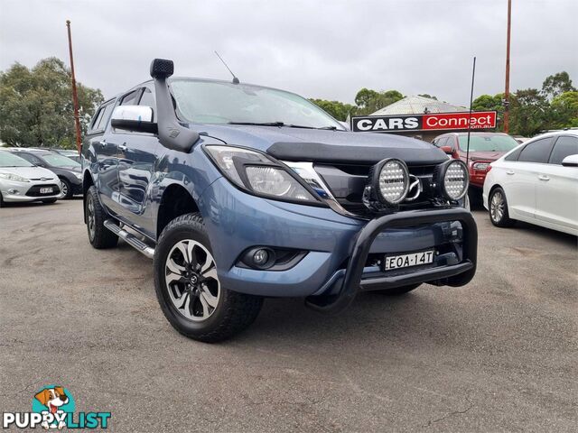 2016 MAZDA BT-50 XTR(4X4) MY16 DUAL CAB UTILITY