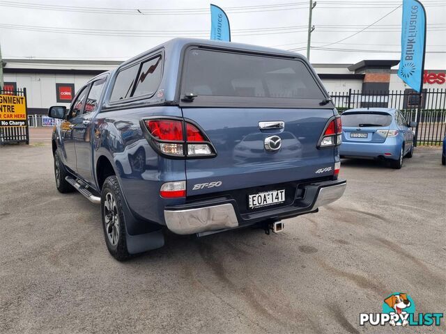 2016 MAZDA BT-50 XTR(4X4) MY16 DUAL CAB UTILITY