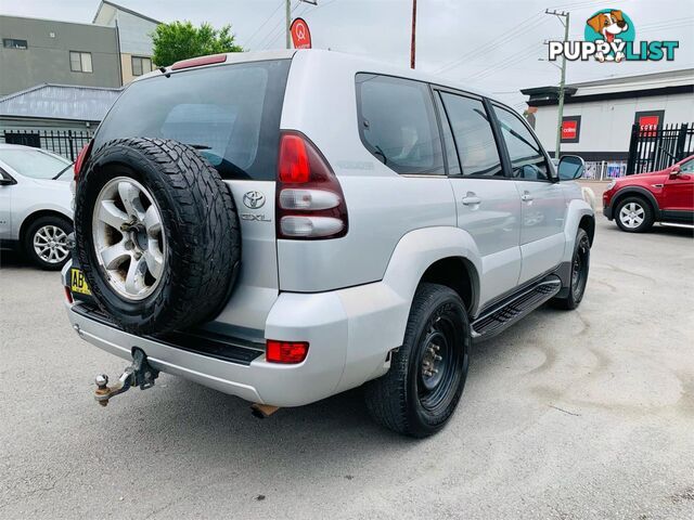 2004 TOYOTA LANDCRUISER PRADOGXL(4X4) GRJ120R 4D WAGON