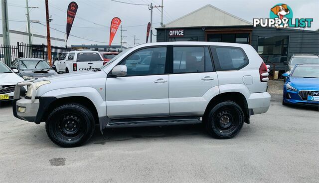 2004 TOYOTA LANDCRUISER PRADOGXL(4X4) GRJ120R 4D WAGON