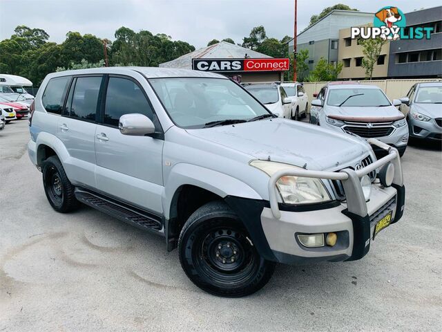 2004 TOYOTA LANDCRUISER PRADOGXL(4X4) GRJ120R 4D WAGON