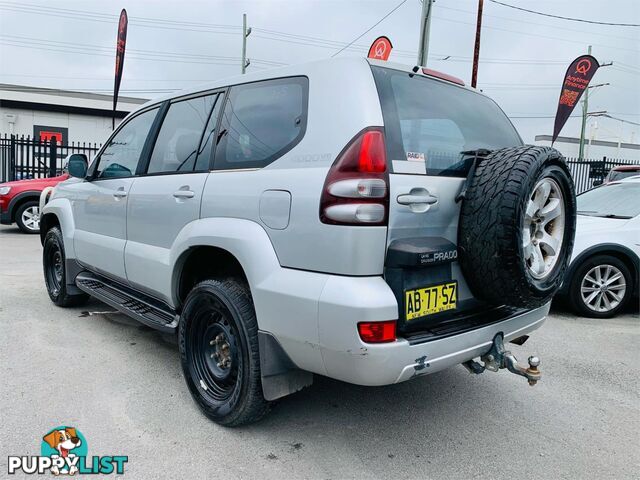 2004 TOYOTA LANDCRUISER PRADOGXL(4X4) GRJ120R 4D WAGON