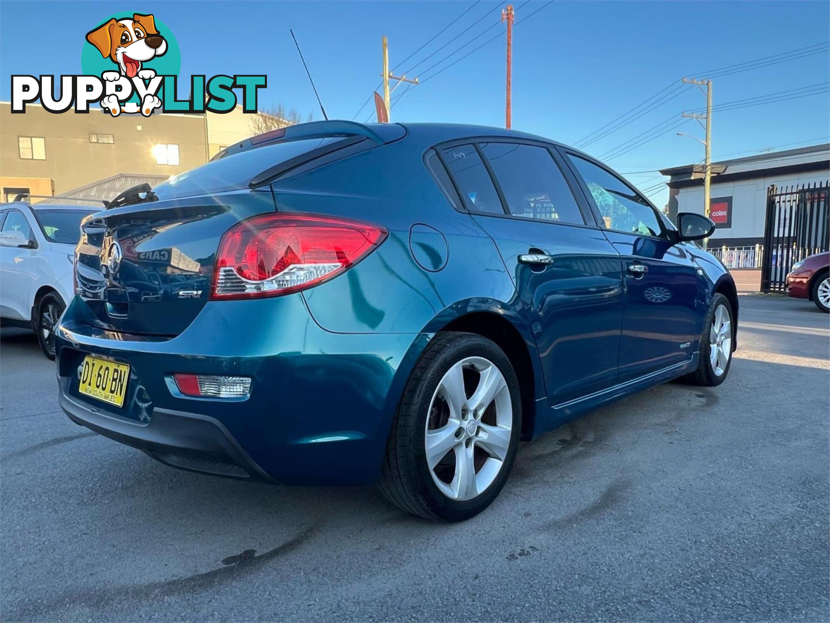 2011 HOLDEN CRUZE SRI JHMY12 5D HATCHBACK