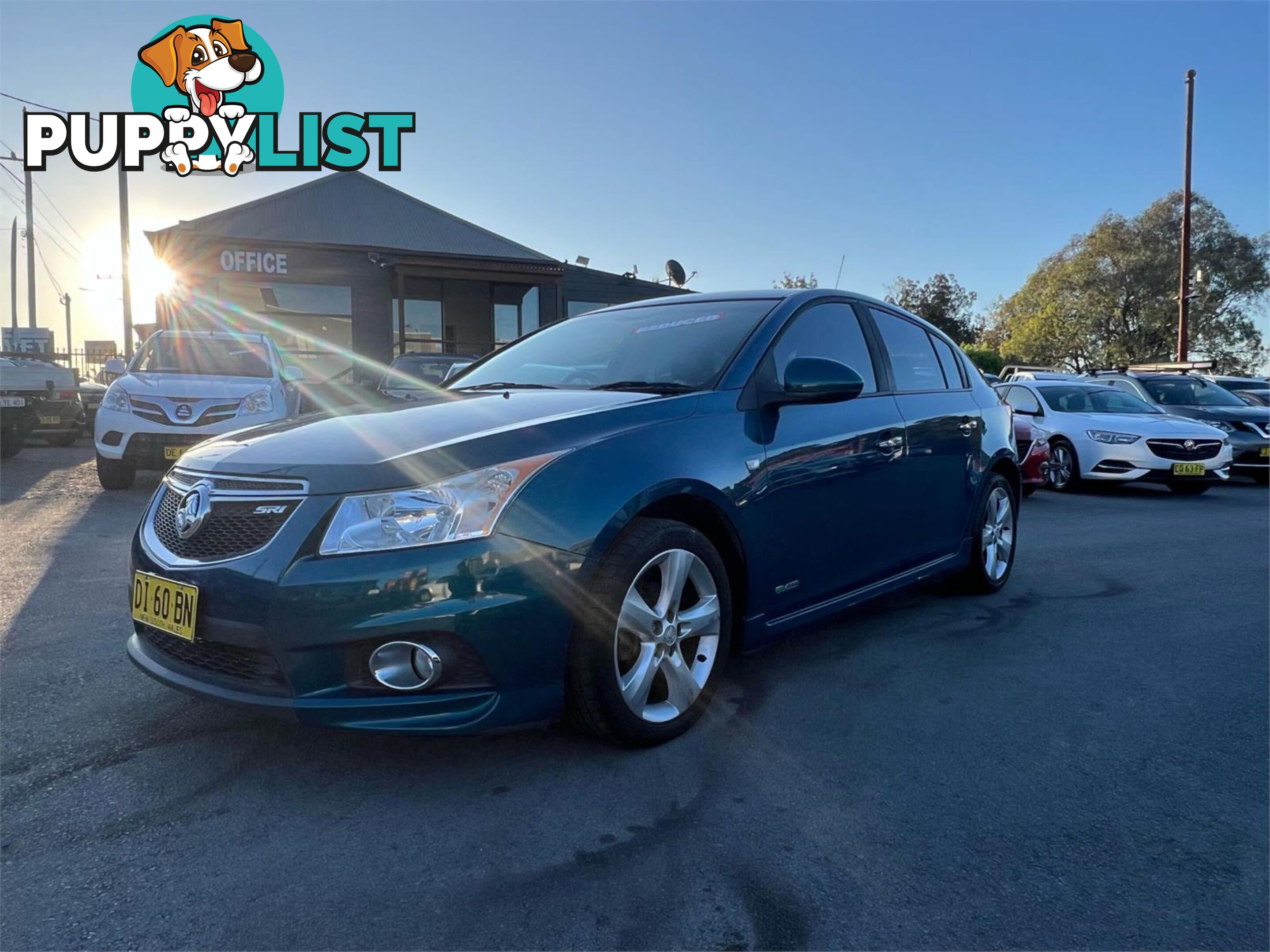 2011 HOLDEN CRUZE SRI JHMY12 5D HATCHBACK