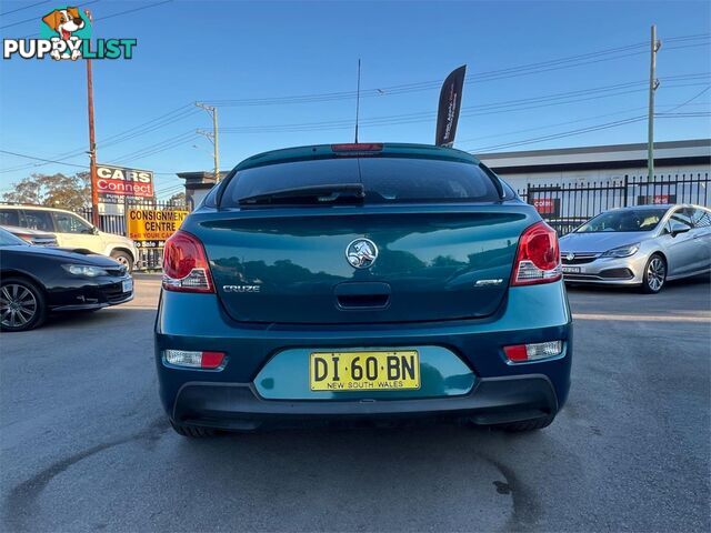 2011 HOLDEN CRUZE SRI JHMY12 5D HATCHBACK