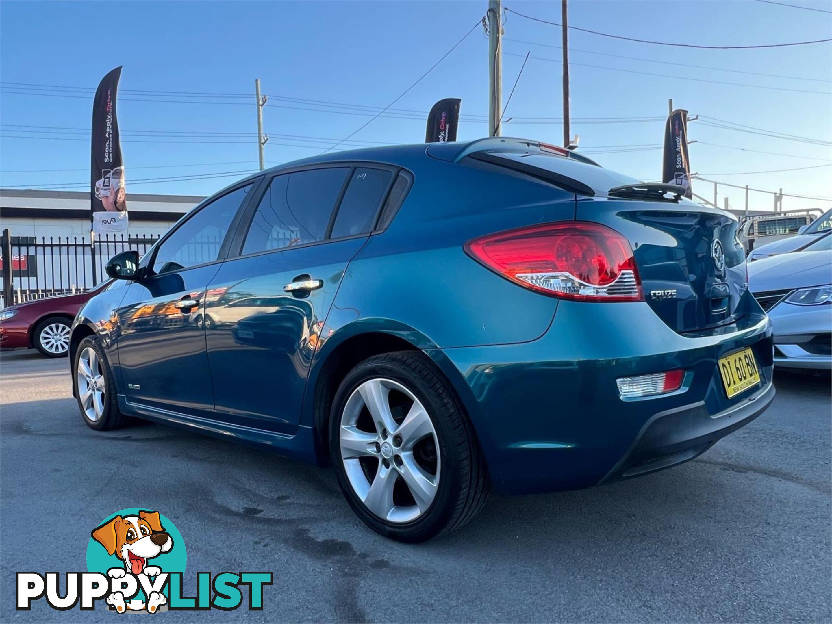 2011 HOLDEN CRUZE SRI JHMY12 5D HATCHBACK