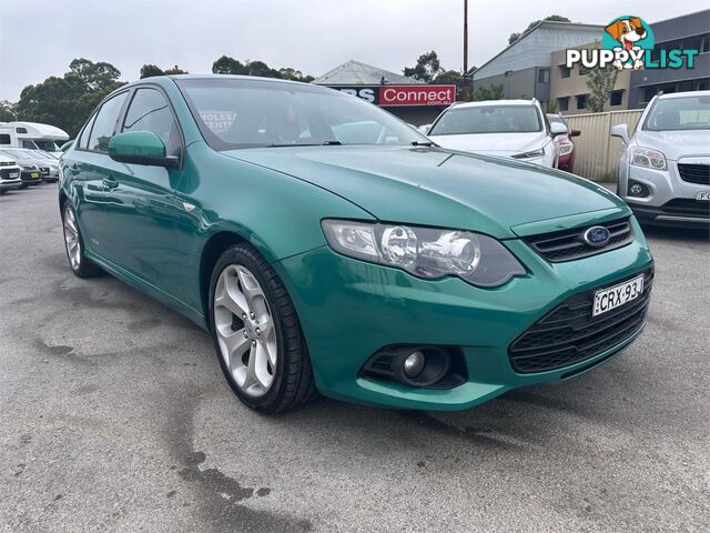 2012 FORD FALCON XR6 FGMK2 4D SEDAN