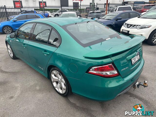 2012 FORD FALCON XR6 FGMK2 4D SEDAN