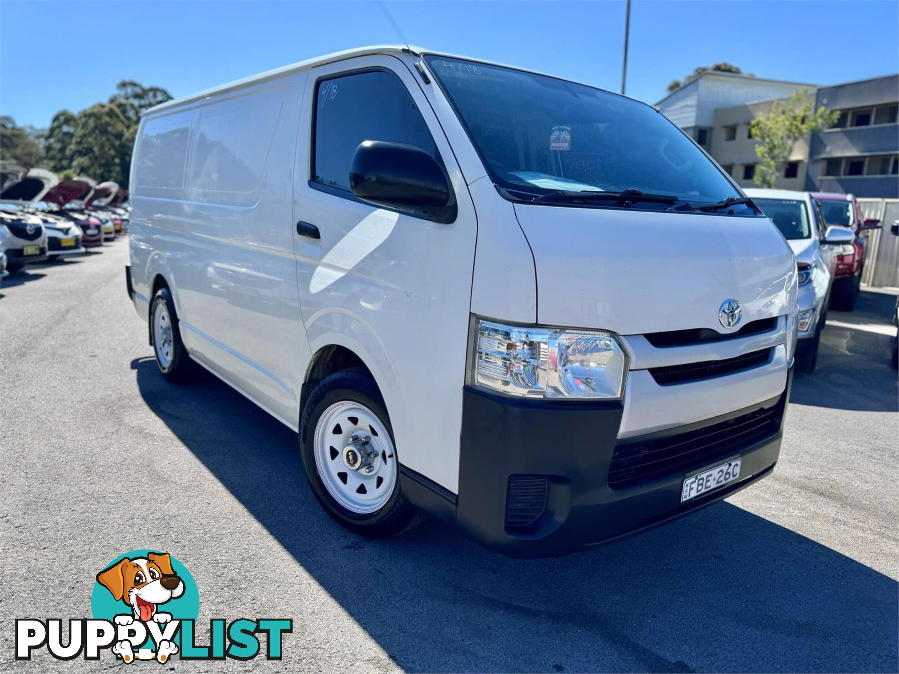 2014 TOYOTA HIACE LWB KDH201RMY14 4D VAN