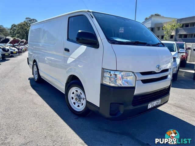 2014 TOYOTA HIACE LWB KDH201RMY14 4D VAN