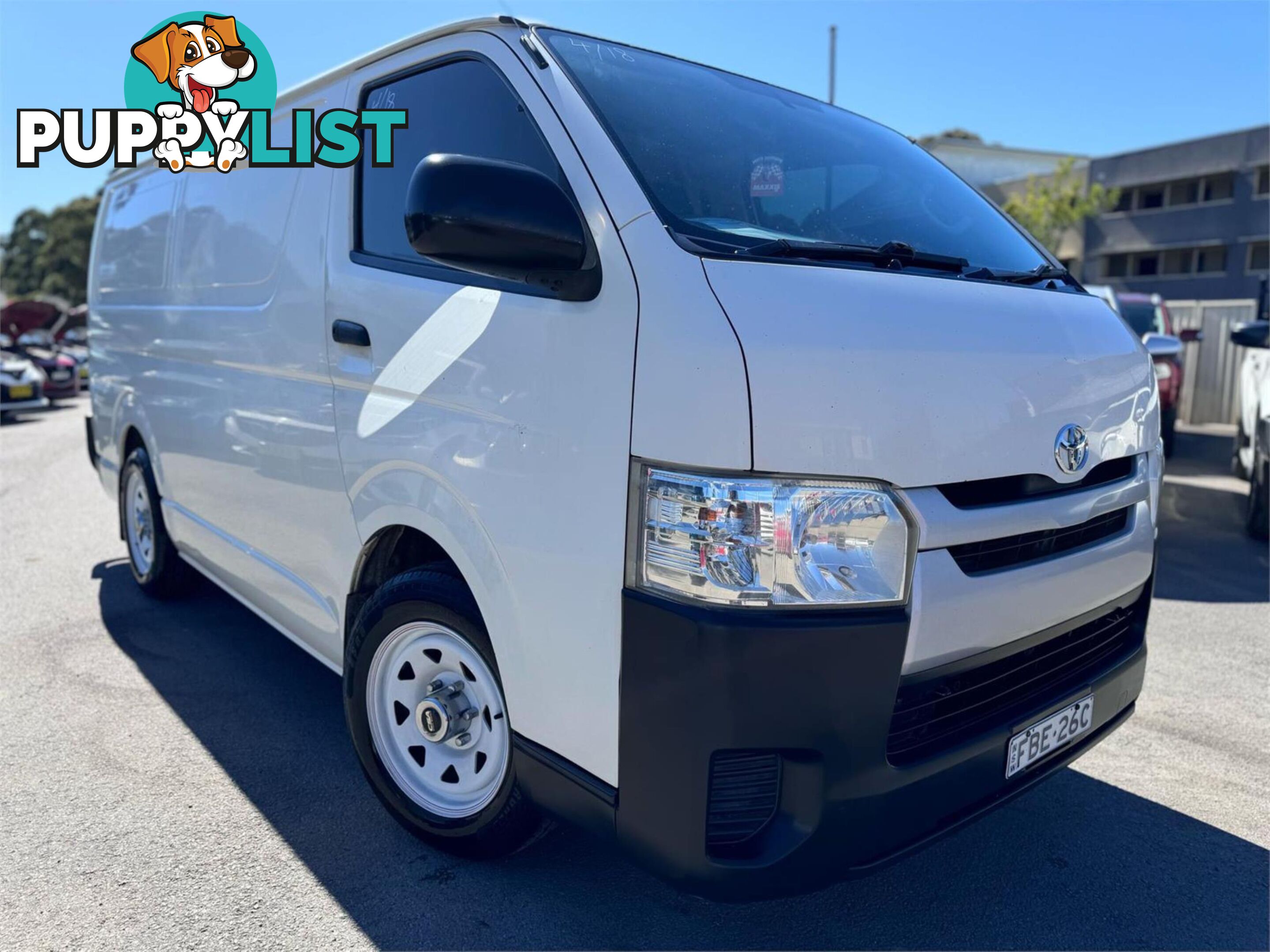 2014 TOYOTA HIACE LWB KDH201RMY14 4D VAN