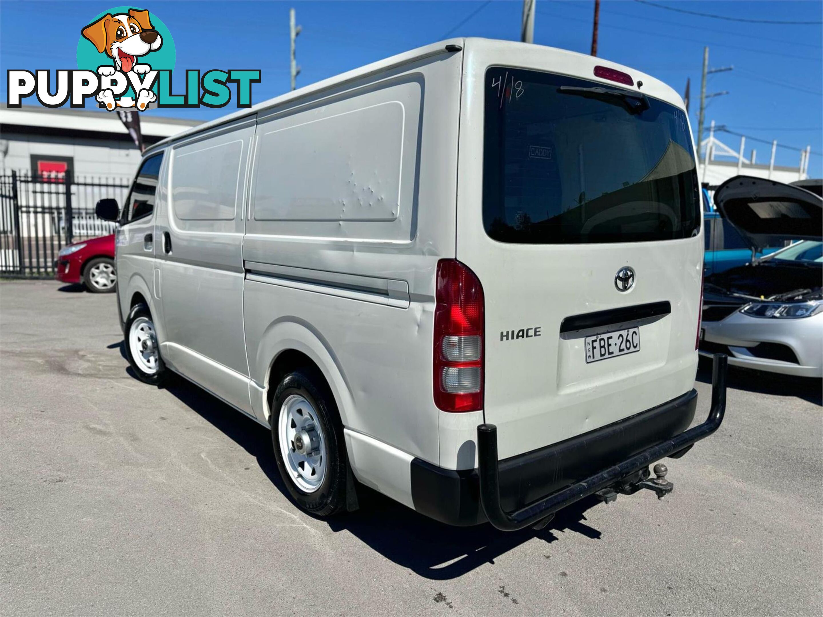 2014 TOYOTA HIACE LWB KDH201RMY14 4D VAN