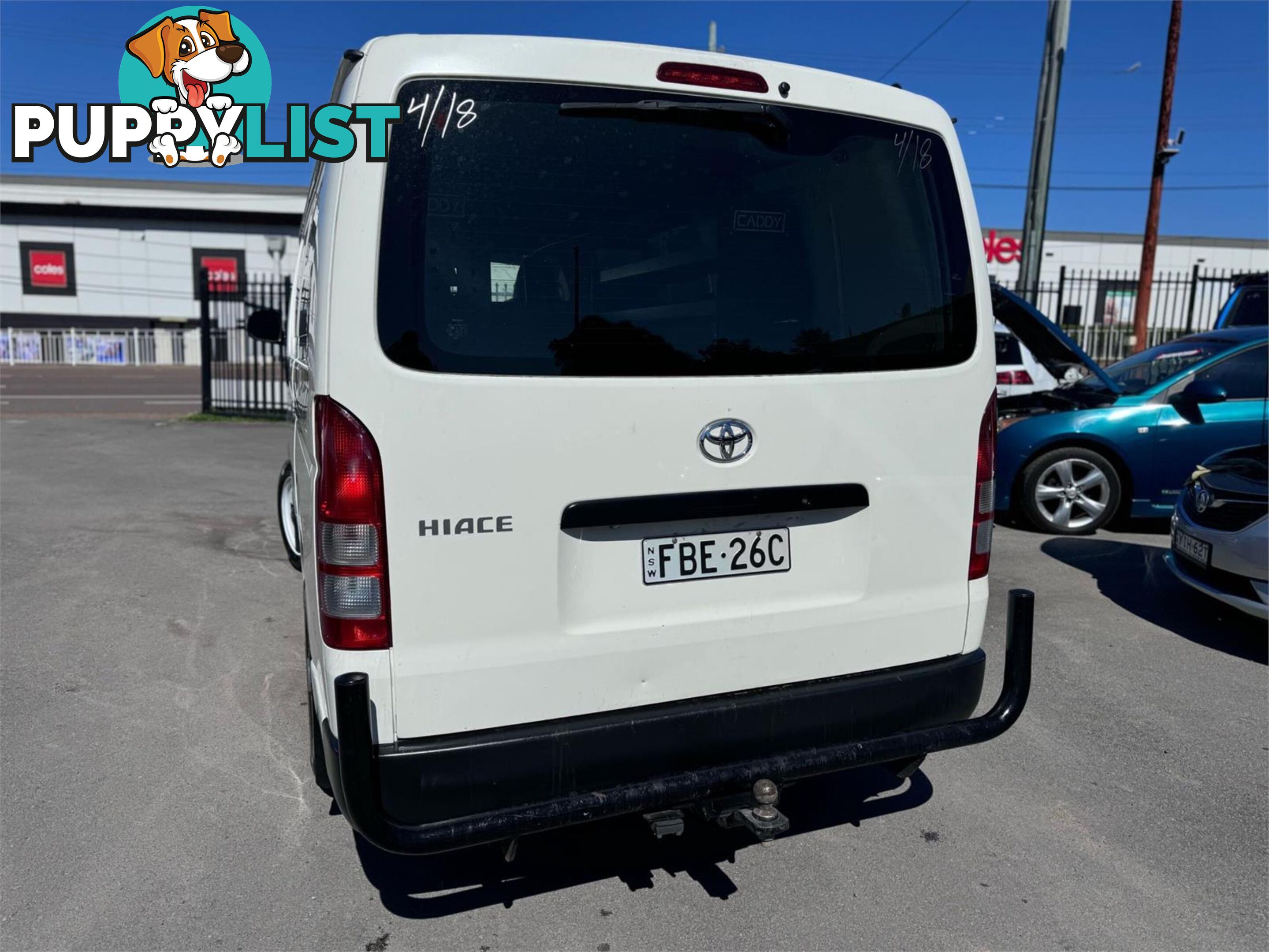 2014 TOYOTA HIACE LWB KDH201RMY14 4D VAN