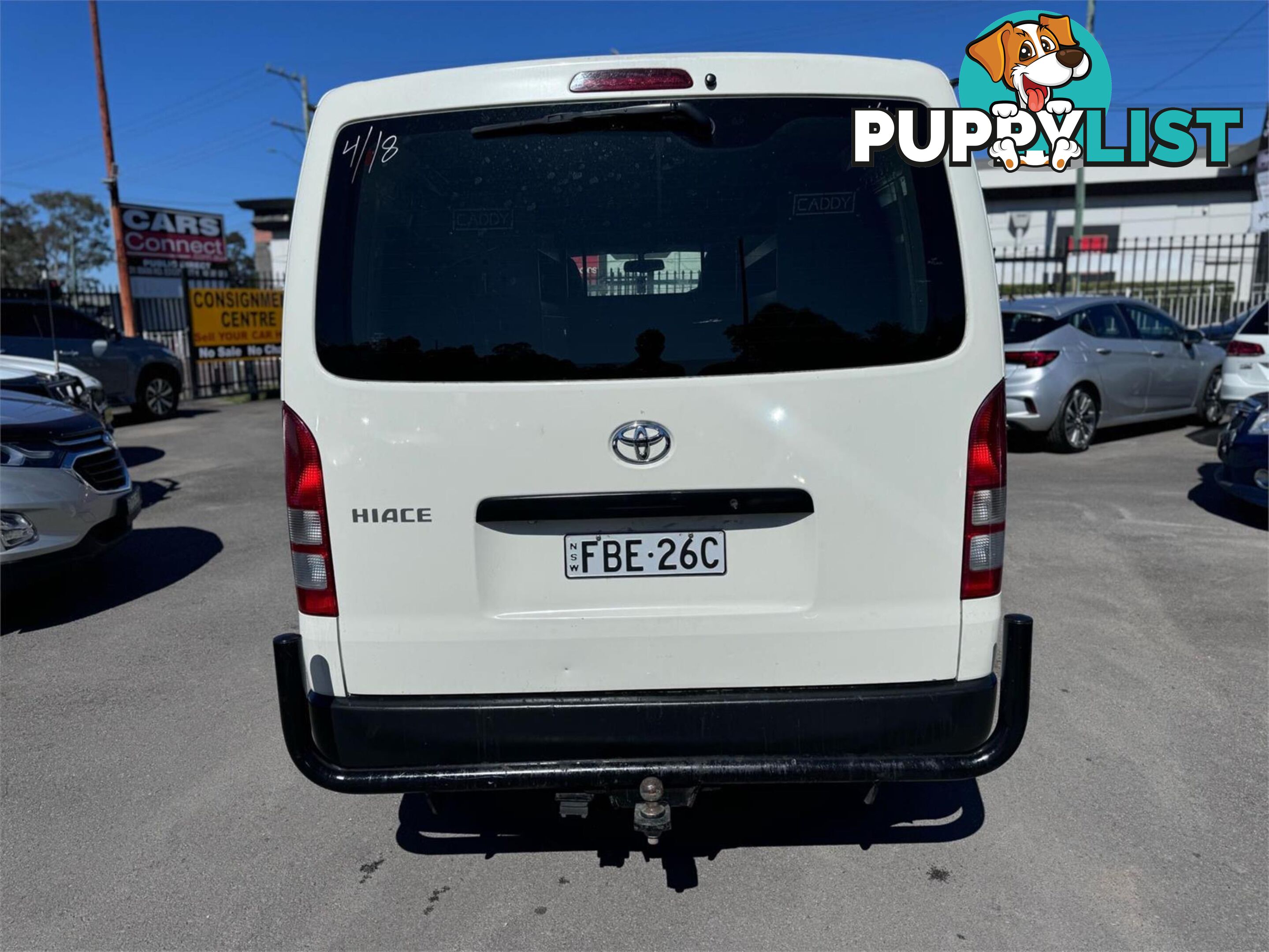 2014 TOYOTA HIACE LWB KDH201RMY14 4D VAN