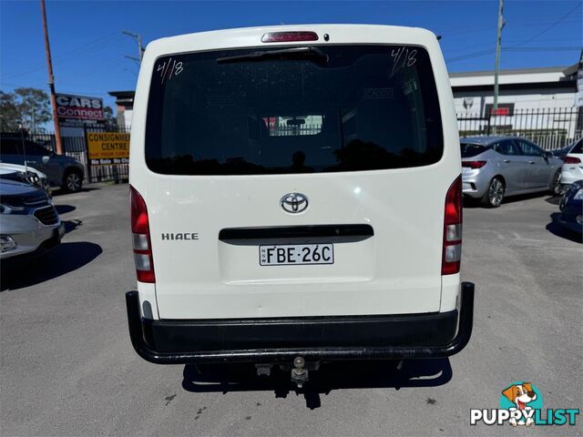 2014 TOYOTA HIACE LWB KDH201RMY14 4D VAN