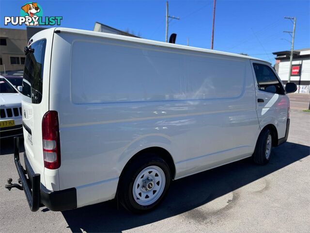 2014 TOYOTA HIACE LWB KDH201RMY14 4D VAN