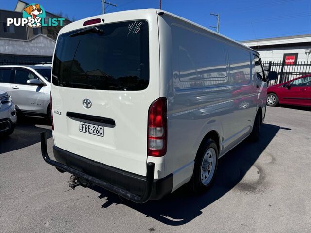 2014 TOYOTA HIACE LWB KDH201RMY14 4D VAN