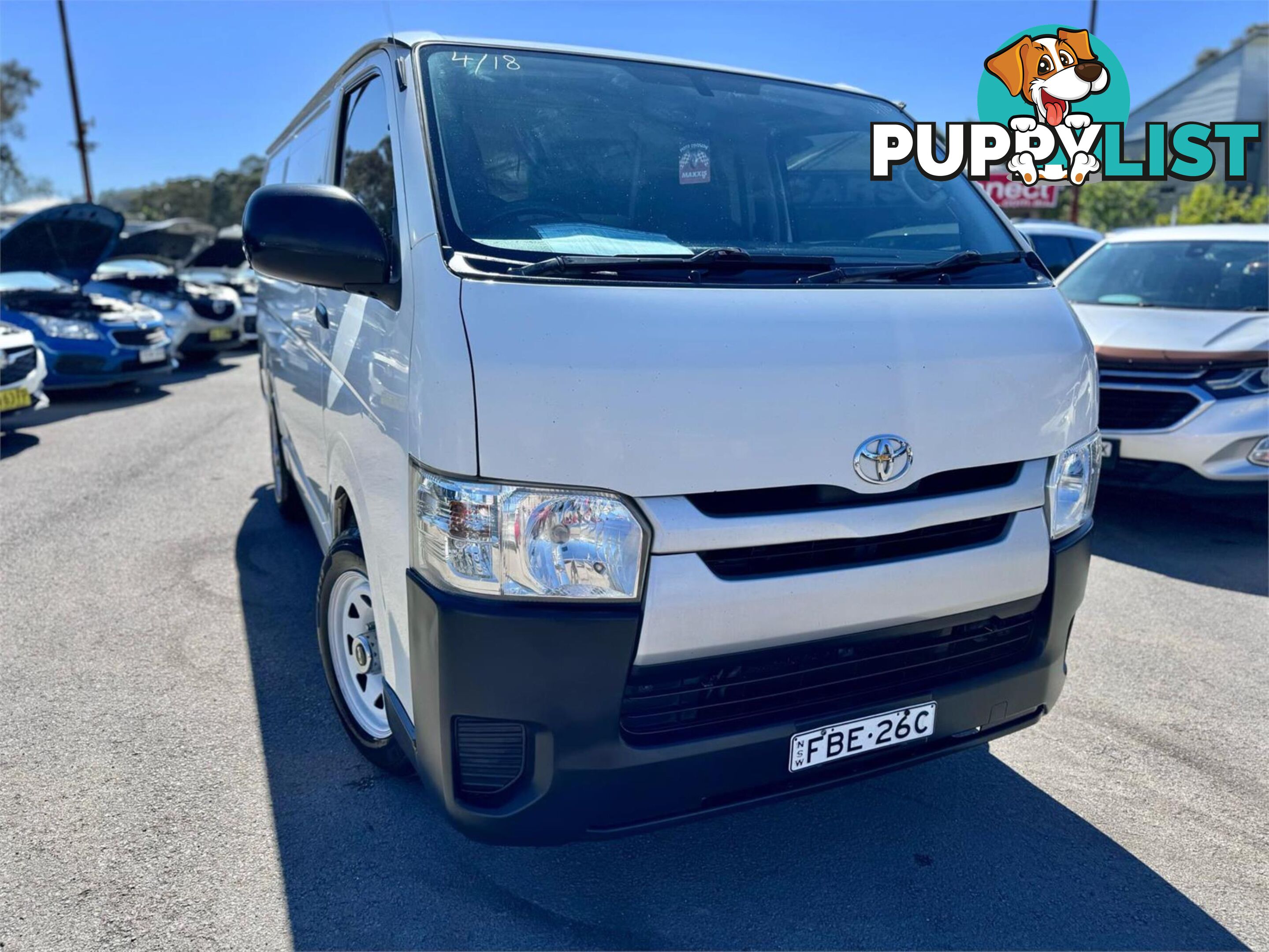 2014 TOYOTA HIACE LWB KDH201RMY14 4D VAN