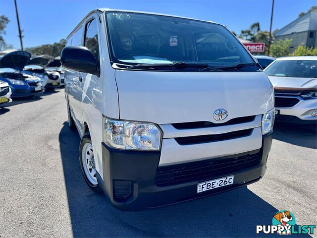 2014 TOYOTA HIACE LWB KDH201RMY14 4D VAN