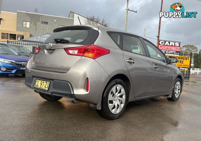 2013 TOYOTA COROLLA ASCENT ZRE182R 5D HATCHBACK