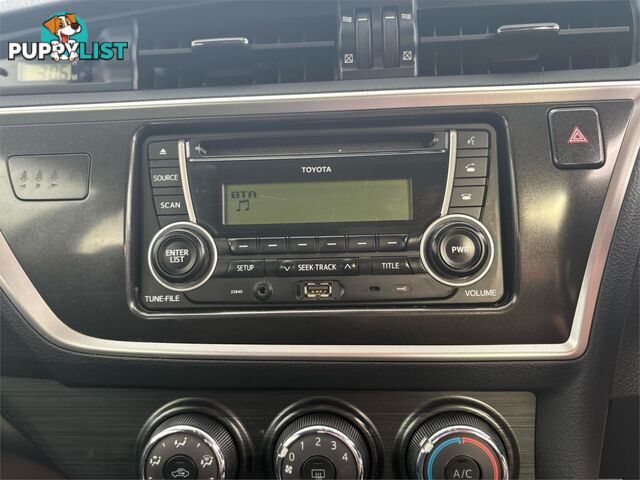 2013 TOYOTA COROLLA ASCENT ZRE182R 5D HATCHBACK