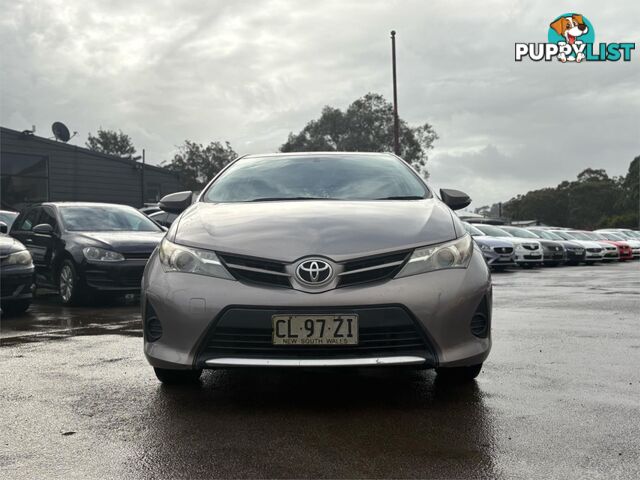 2013 TOYOTA COROLLA ASCENT ZRE182R 5D HATCHBACK