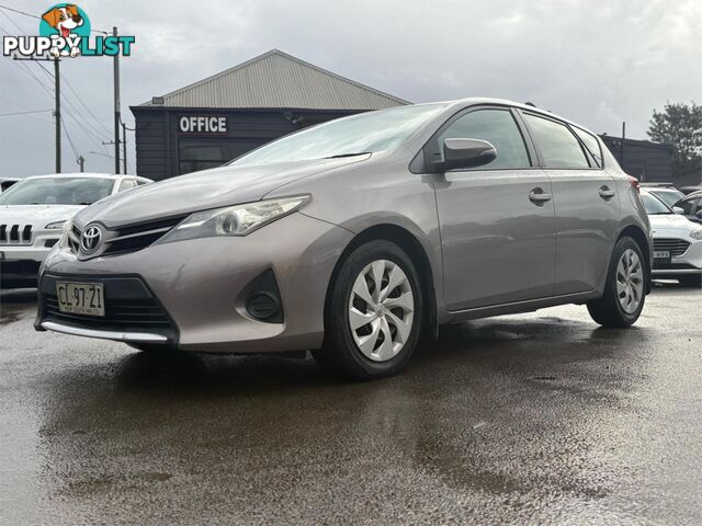 2013 TOYOTA COROLLA ASCENT ZRE182R 5D HATCHBACK