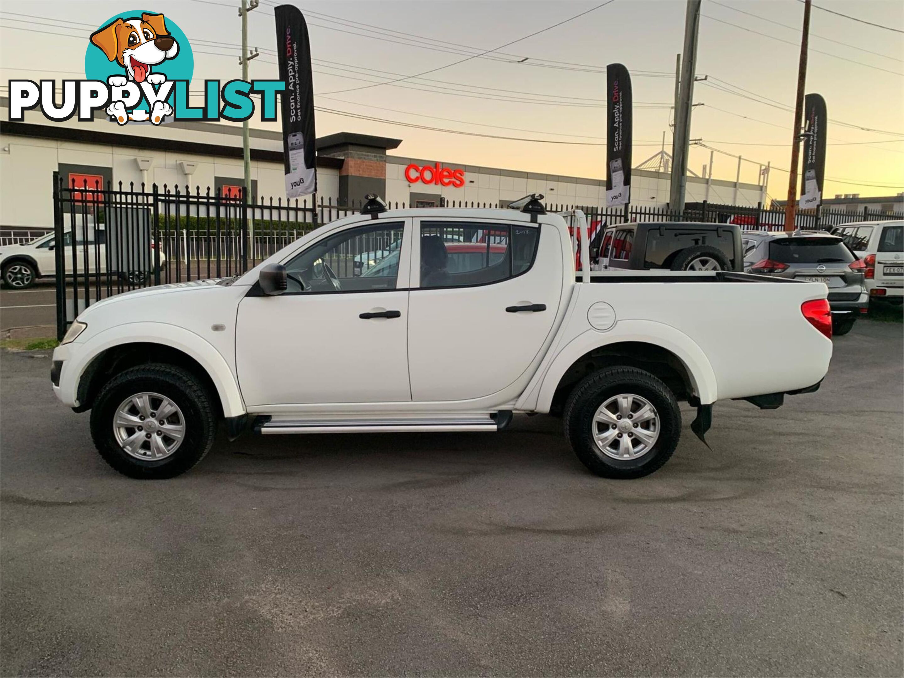 2013 MITSUBISHI TRITON GLX(4X4) MNMY13 DOUBLE CAB UTILITY