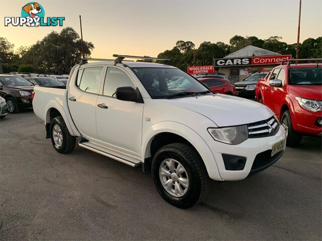 2013 MITSUBISHI TRITON GLX(4X4) MNMY13 DOUBLE CAB UTILITY