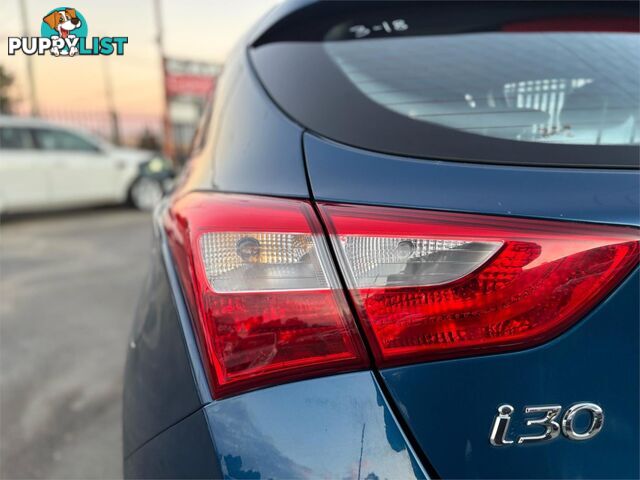 2013 HYUNDAI I30 ACTIVE GD 5D HATCHBACK