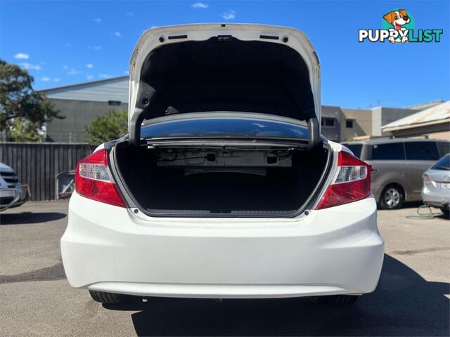 2012 HONDA CIVIC VTI SERIES2 4D SEDAN