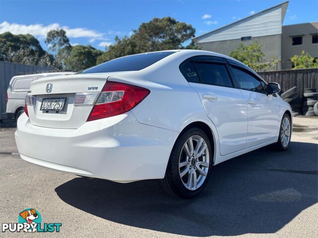 2012 HONDA CIVIC VTI SERIES2 4D SEDAN