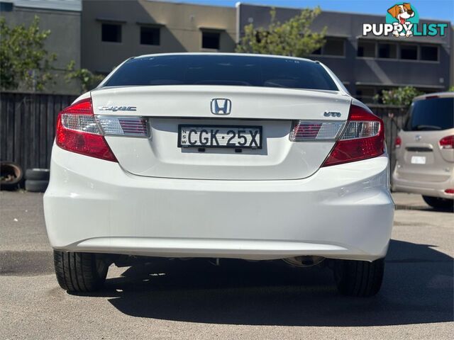 2012 HONDA CIVIC VTI SERIES2 4D SEDAN