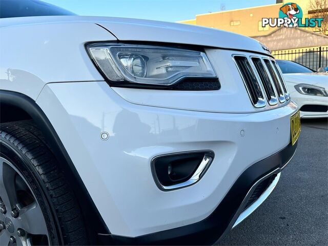 2013 JEEP GRANDCHEROKEE LIMITED(4X4) WKMY14 4D WAGON