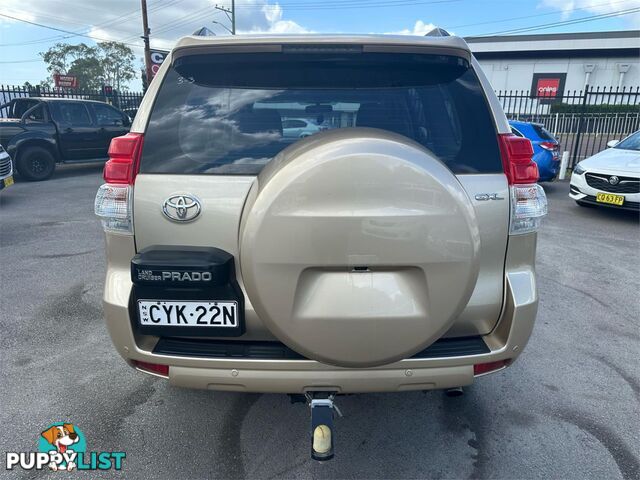 2010 TOYOTA LANDCRUISER PRADOGXL(4X4) KDJ150R 4D WAGON