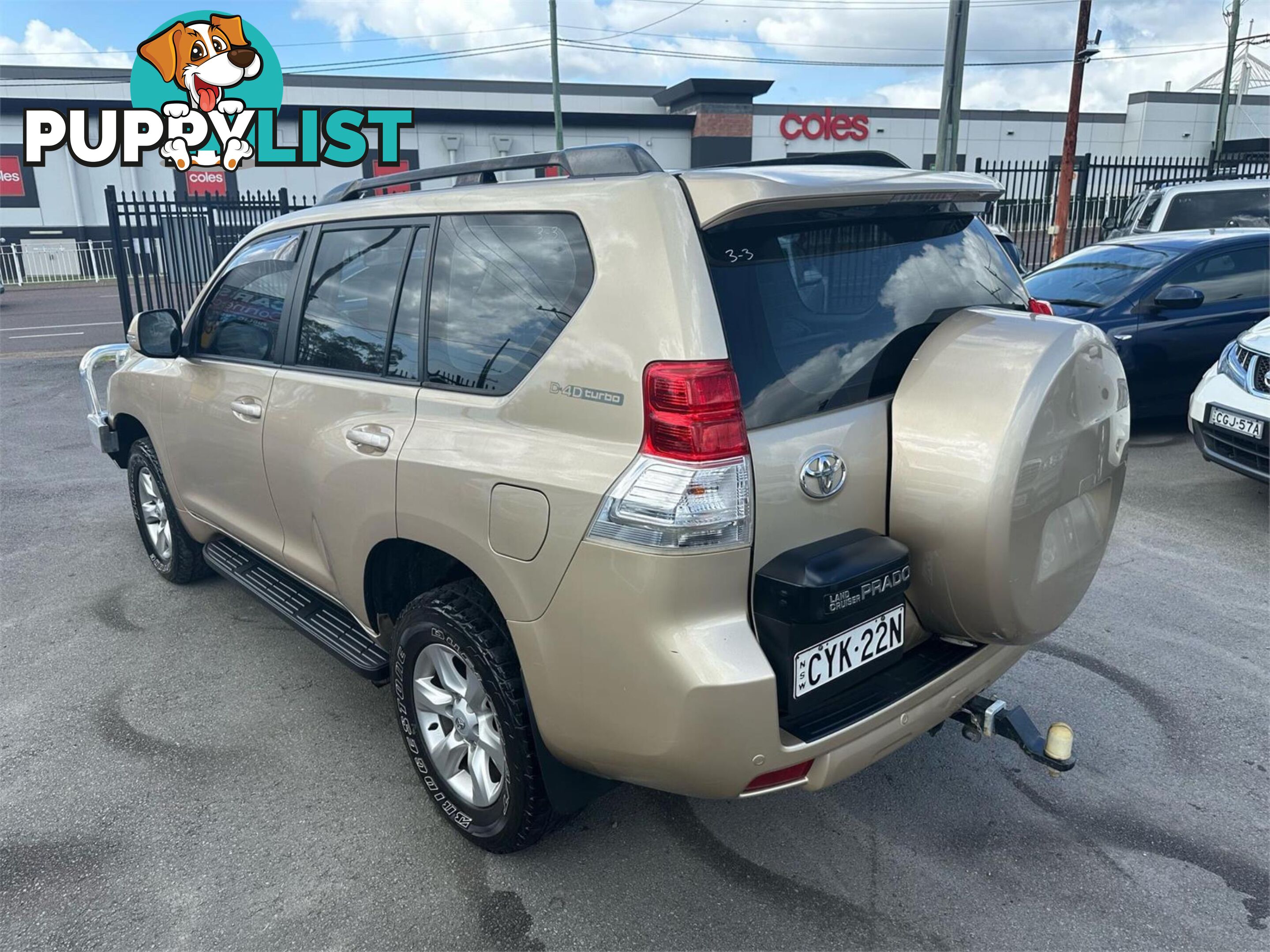 2010 TOYOTA LANDCRUISER PRADOGXL(4X4) KDJ150R 4D WAGON