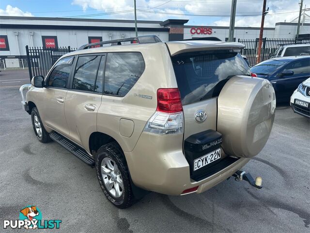 2010 TOYOTA LANDCRUISER PRADOGXL(4X4) KDJ150R 4D WAGON