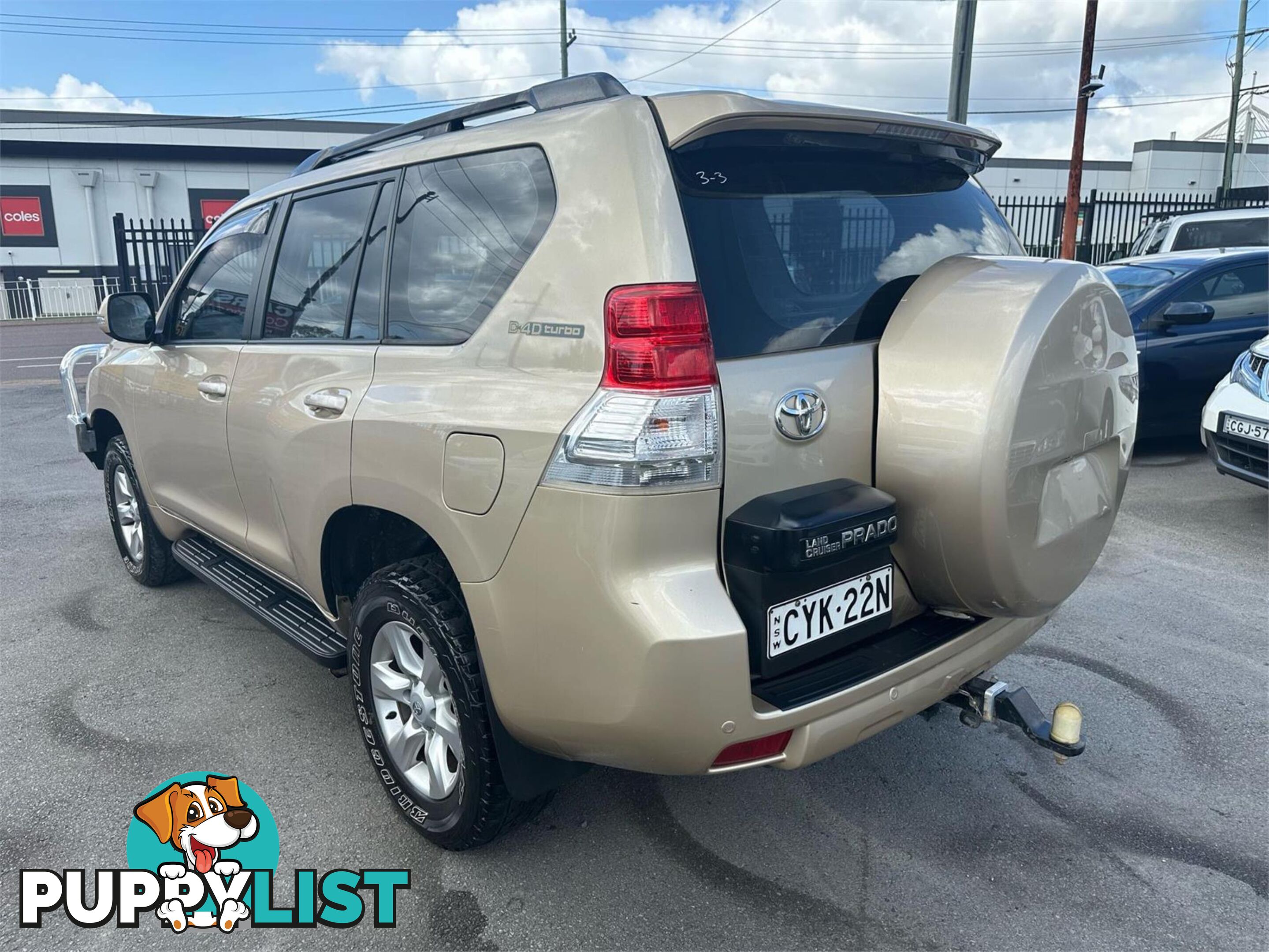 2010 TOYOTA LANDCRUISER PRADOGXL(4X4) KDJ150R 4D WAGON