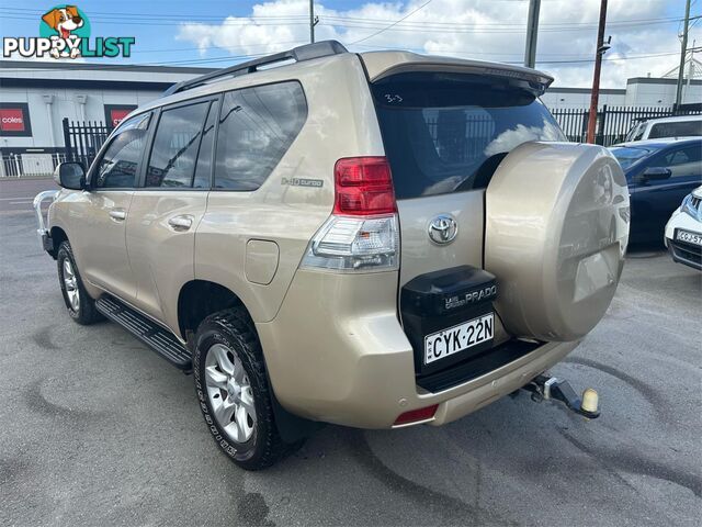 2010 TOYOTA LANDCRUISER PRADOGXL(4X4) KDJ150R 4D WAGON